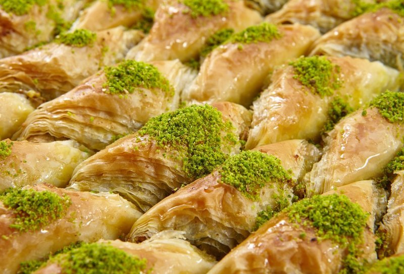 Söbiyet Baklava mit Antep Pistazien 3,5kg Söbiyet Baklava mit Antep Pistazien 3,5kg