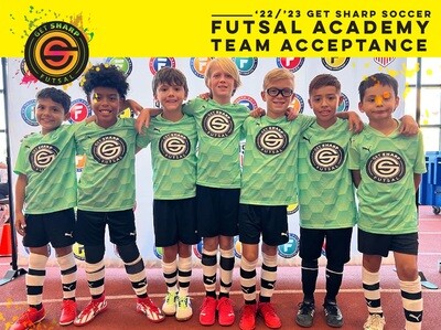 Futsal Academy Team Acceptance '22-'23 Installment Option