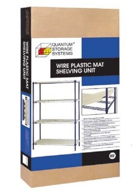1 Box Wire Plastic Mat shelving kits
