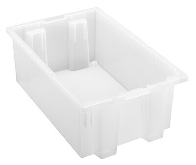 Stack and Nest Clear-View totes