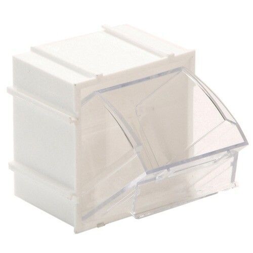 QTB409 - Interlocking Tip-Out bin, Colour: White