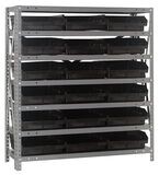 1839-110 - 18x36x39&quot; shelving w/QSB1110, Colour: Black