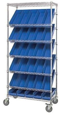 MWRS-7-104 Sloped wire cart