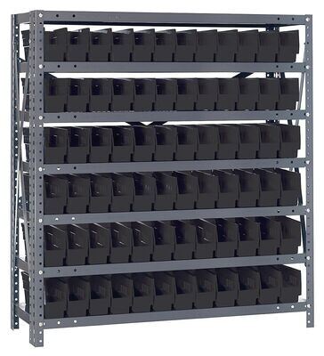 1239-100 - 12x36x39&quot; shelving w/QSB100