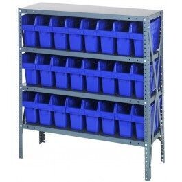 1239-SB801 - 12x36x39&quot; shelving w/QSB801