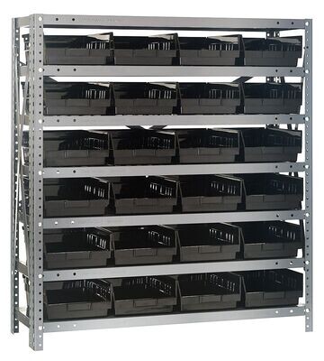 1239-107 - 12x36x39&quot; shelving w/QSB107
