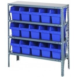 1239-SB802 - 12x36x39&quot; shelving w/QSB802