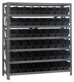 1839-103 - 18x36x39&quot; shelving w/QSB103, Colour: Black