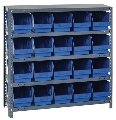 1839-204 - 18x36x39&quot; shelving w/QSB204