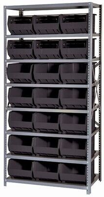 QSBU-255 22ga Shelving Kit w/bins
