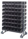 QRU-16D-230-96 - Double sided Rail unit w/QUS230 bins, Colour: Black