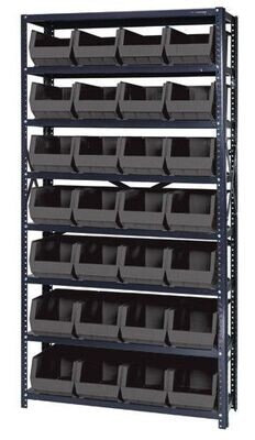 QSBU-240 22ga Shelving Kit w/bins