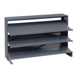 QPRHA-000 Sloped bench rack for 4&quot; bins