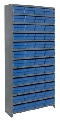CL1275-701 Closed shelving w/QED701
