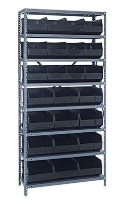 2475-483485 - 24x36x75&quot; shelving w/SSB483/485