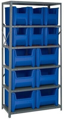 QSBU-600800 22ga Shelving Kit w/bins