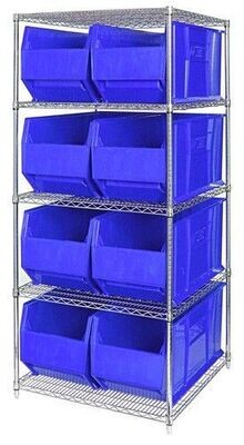 WR5-993 - Wire shelving w/QUS993 bins