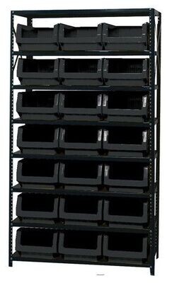 MSU-532 Steel shelving w/QMS532 bins