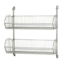 WIRE CANTILEVER COLLAR HOOK BASKET