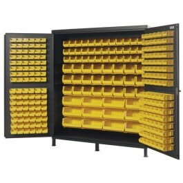 QSC-72 - 72" 14ga Steel Cabinet w/bins