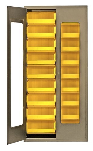 QSC-BG-C250 Ivory clear door cabinet