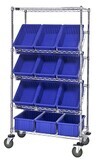 MWRS-5-92060 - Wire cart w/DG92060, Colour: Blue