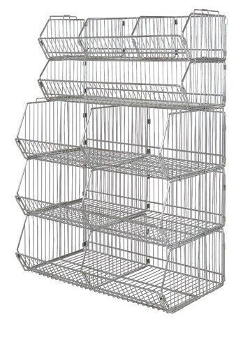 Stacking 5 Wire Basket Kit, Part Number: WR5-36MSBA