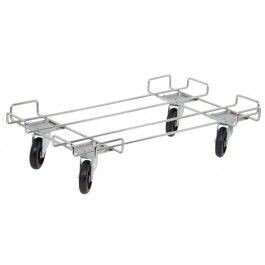 Mobile Stacking Basket Dolly Base, Part Number: M2036BD - 20x36&quot;