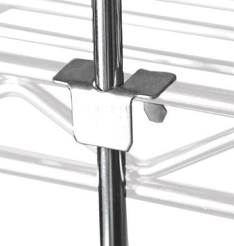 Wire shelving Rod and Tab set