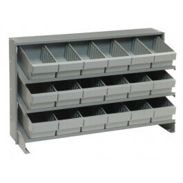 QPRHA-6 Sloped bench rack for 6&quot; bins