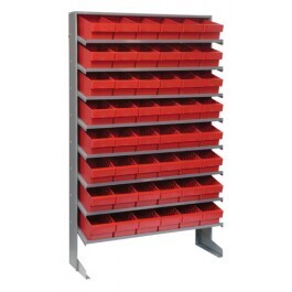 QPRS-6 Sloped shelving for 6&quot; bins