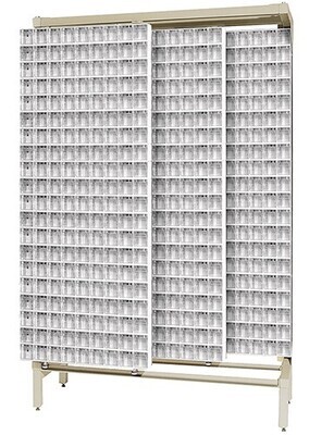 QS-309-84 - Tip-Out bin Sliding display unit
