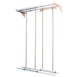 QS-725569-56 -  Lozier/Madix Store fixture sliding panel display WITH TipOut bins