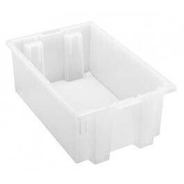 Clear-View Stack and Nest totes