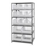 2475-953954 - 24x36x75&quot; shelving w/QUS953, QUS954 bins