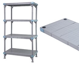 4 Shelf Solid