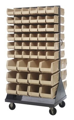 QMD-36H-230240 Louvered panel cart w/QUS230, QUS240