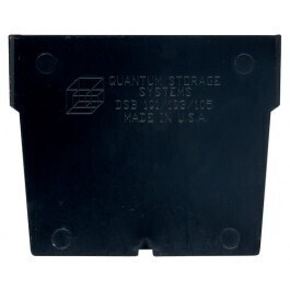 CONDUCTIVE Dividers for QSB1xx Shelf bins, Part Number: DSB101/103/105CO for bins 4-1/8&quot; wide x 4&quot; high