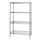 Stainless Wire 4 Shelf 54&quot;H Starter Kit