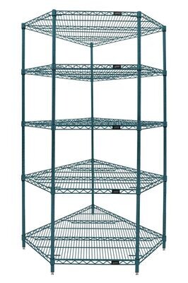 Wire 5 Corner Shelf 63&quot;H Kit Proform