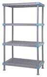 MILLENIA Vented shelving unit w/4-18x30&quot; Shelves