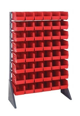 QRU-16S-230-48 - Hanging Rail Unit W/48 QUS Bins