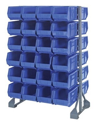 QRU-12D-240-48 - Double sided Rail unit w/QUS240 bins