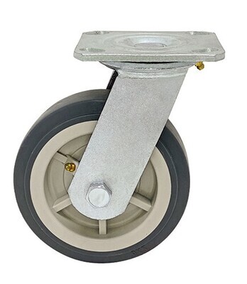 PT-PS6  6&quot; Swivel plate caster