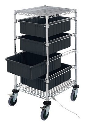 BC212434M1CO - Conductive Dividable Grid bin Cart