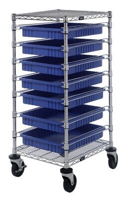 BC212439M2 - Dividable Grid bin Cart