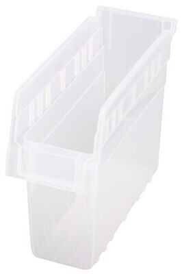 QSB 8&#39;&#39; high Clearview shelf bin