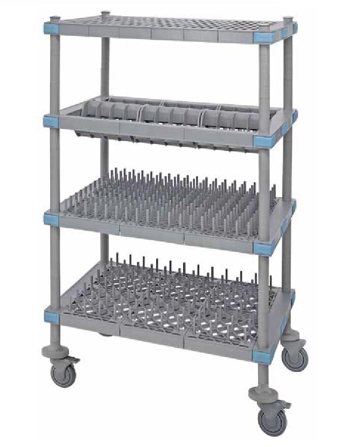 Millenia Universal Drying Rack Complete Unit, Size: QPM243068DR - 24x30x68&quot;