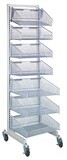 WS-SS18-4S3L - 18&quot; PARtition wall 7 Basket unit