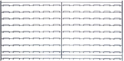 WLP-1836C - Wire Louvered panel